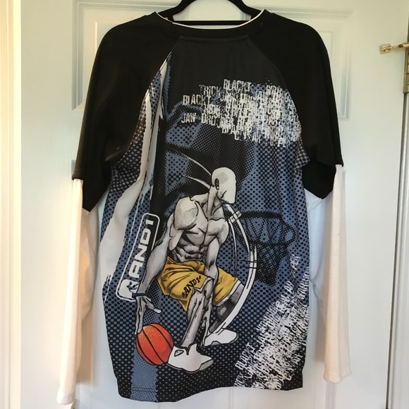 And1 Shirts & Tops Nwt And Boys Long Sleeve Basketball Shirt Poshmark